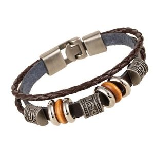 Urbane Belle Vintage Unisex Bracelet | Brown